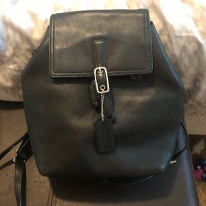 Coach leather mini backpack